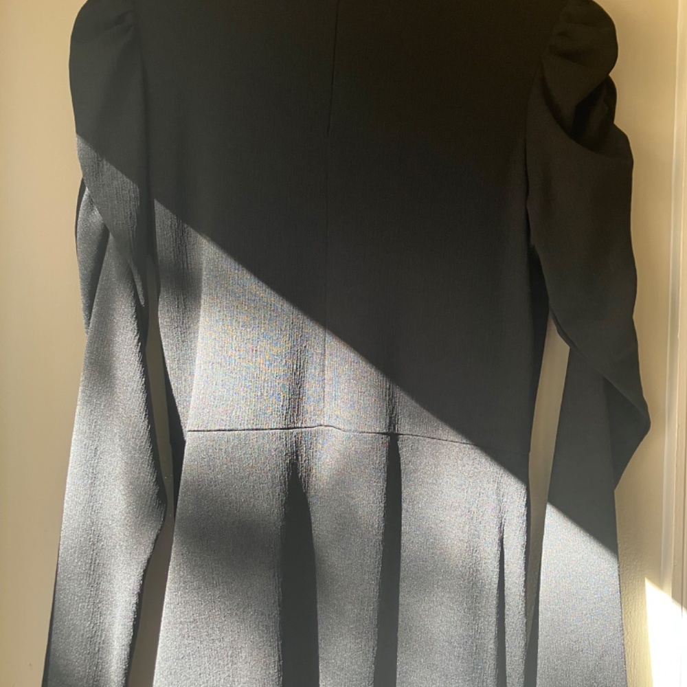 COPY - Black Midi Dress - Picture 4 of 6